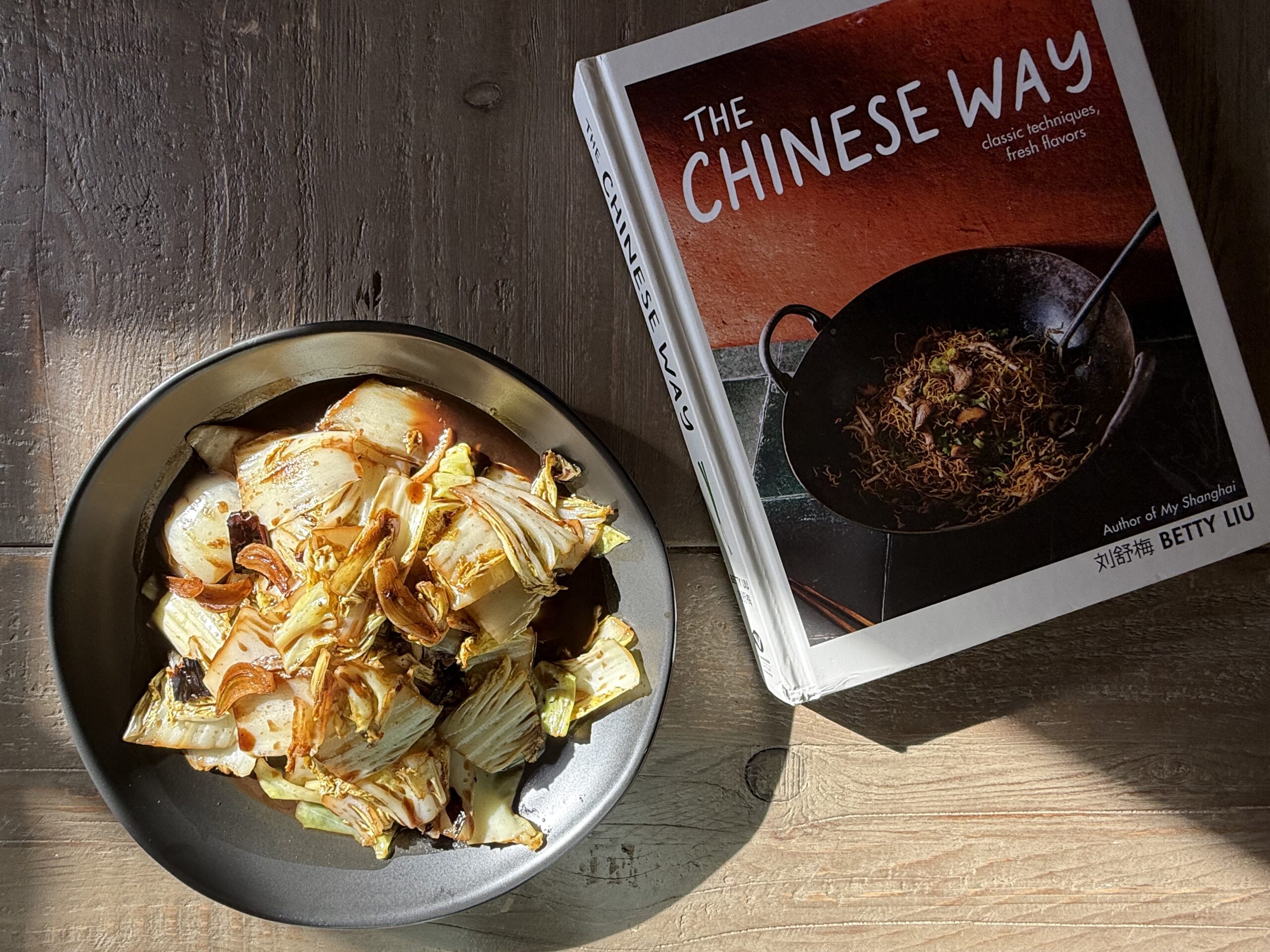 tangy cabbage stir-fry
